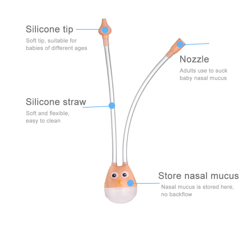 Aspirador Nasal Limpia Mocos de Bebe (Colores Surtidos) – Kael Importaciones